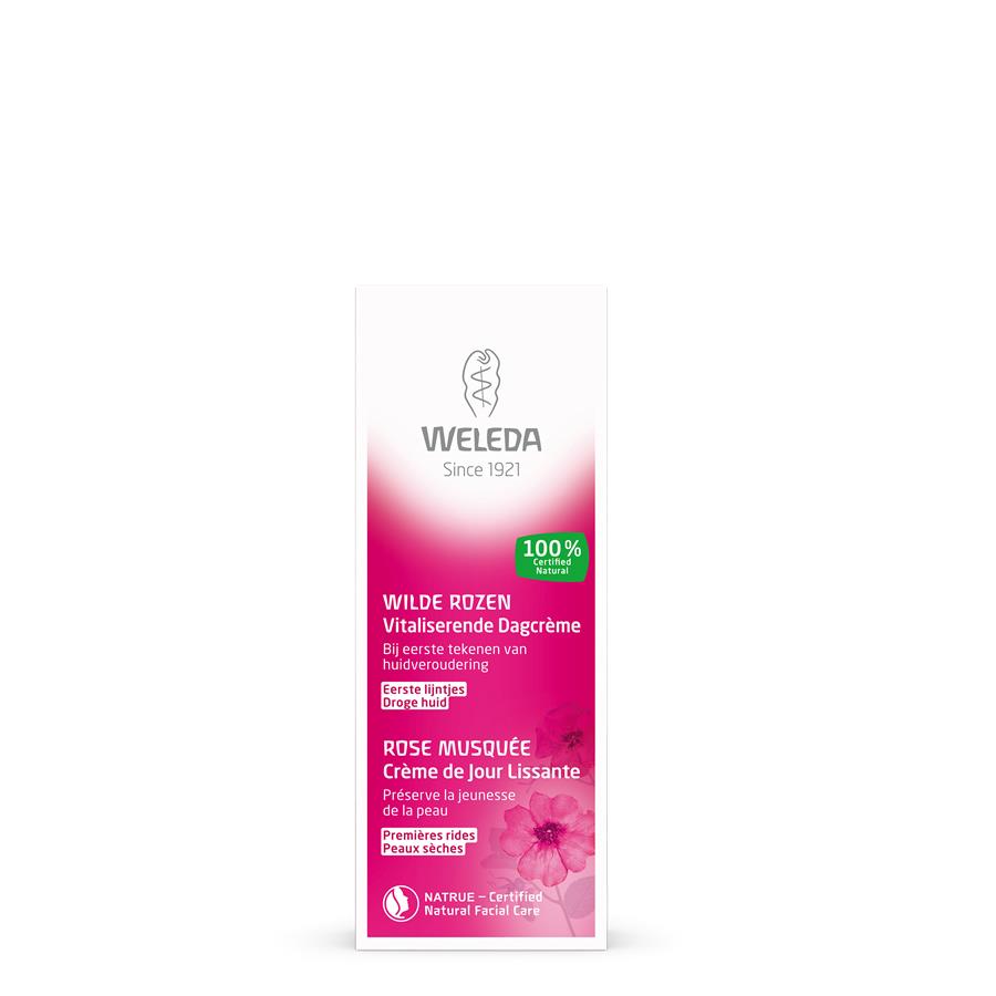 Weleda - Crème de jour lissante à la Rose Musquée (30ml)