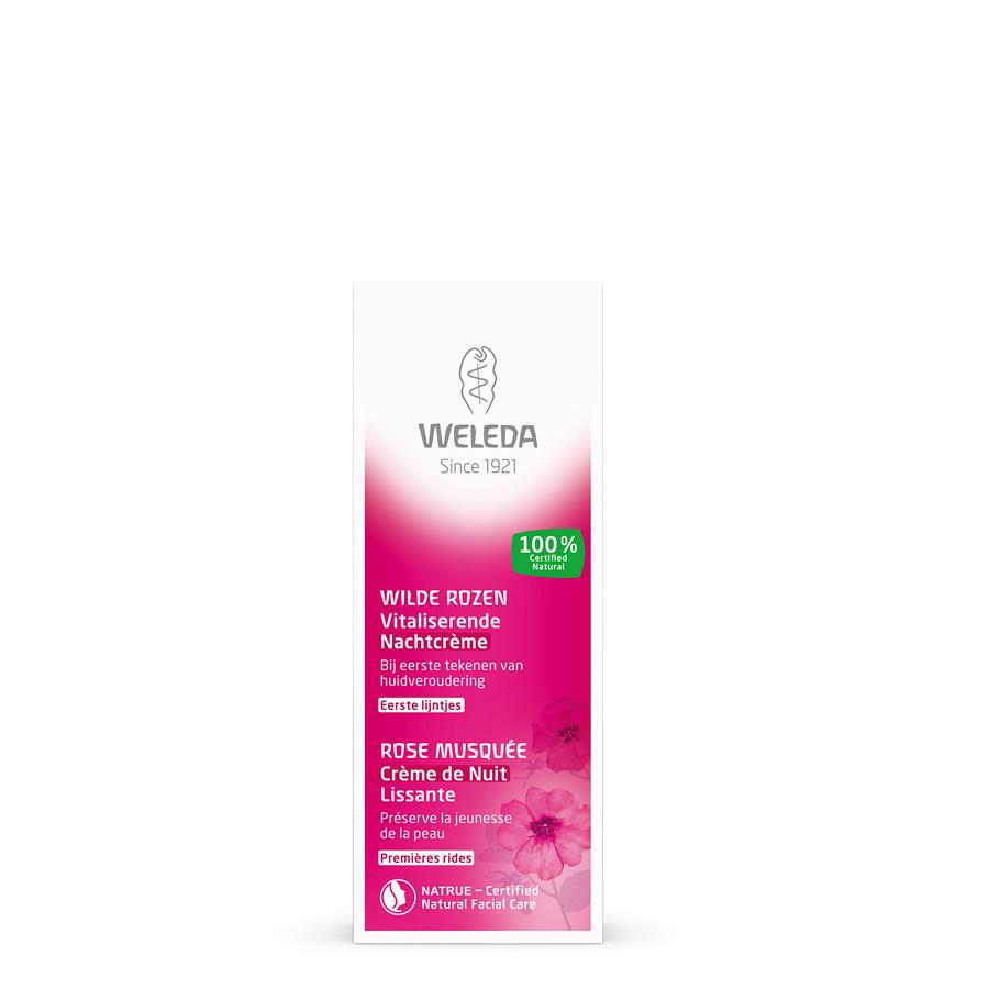 Weleda - Crème de Nuit lissante à al Rose Musquée (30ml)